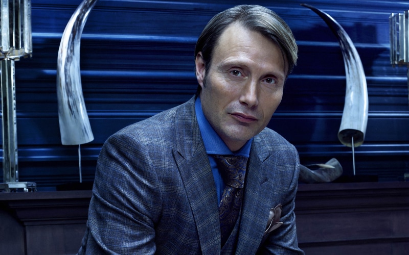 Mads Mikkelsen, gray, Hannibal, s, suit, mads, mikkelsen, 2K, men