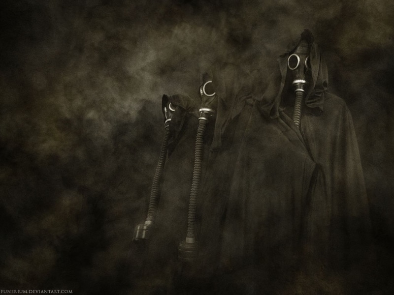 protective workwear, studio shot, black background, artwork, dark, protection, hanging, no people, choice, variation, technology, leather, hand tool, tool