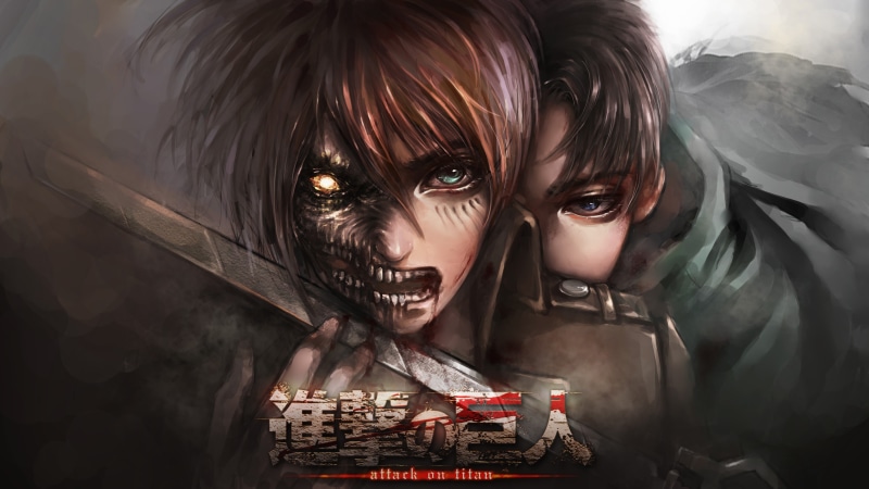 Shingeki no Kyojin, Levi Ackerman, 4K, Eren Jeager, Levi Rivaille