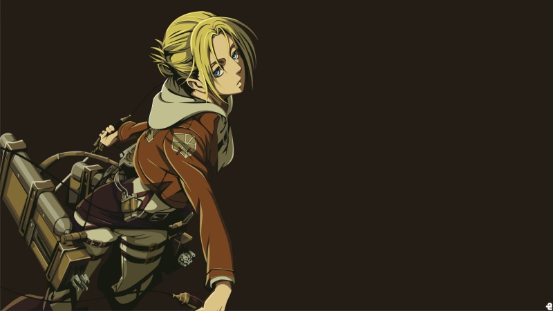 Annie Leonhart, Shingeki No Kyojin, 1080P, Attack On Titan, Anime