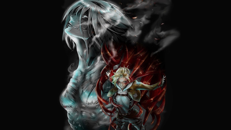 Anime, 4K, Female Titan, Attack On Titan, Annie Leonhart