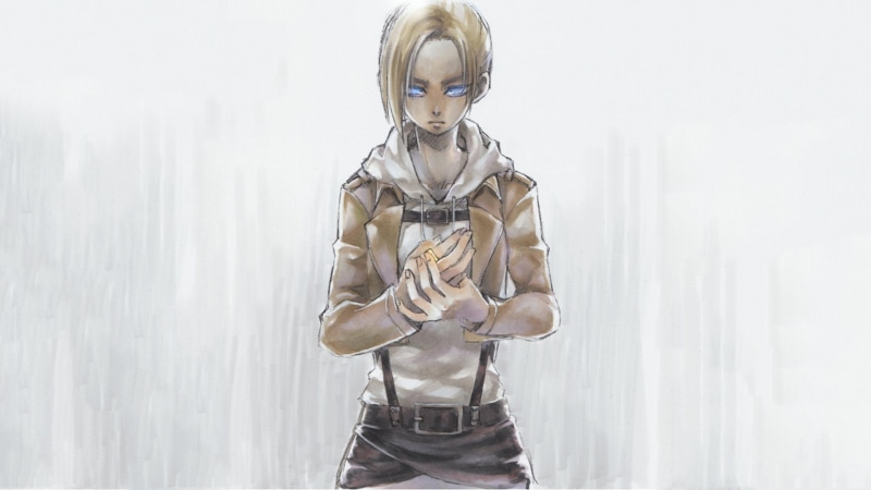 Anime, 1080P, Annie Leonhart, Attack On Titan