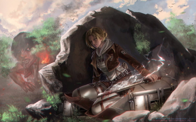 Annie Leonhart, 1080P, Attack On Titan, Anime