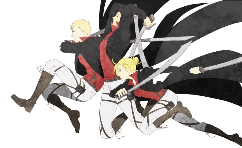 Attack On Titan, Bertholdt Hoover, 1080P, Annie Leonhart, Reiner Braun, Anime
