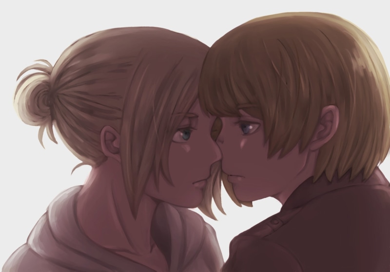 Anime, 1080P, Attack On Titan, Armin Arlert, Annie Leonhart