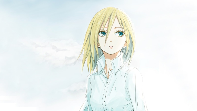 beauty, copy space, Shingeki no Kyojin, outdoors, human face, Historia Reiss, sketches, hair, Renz Christa, portrait, young adult, cloud - sky, women, 1080P