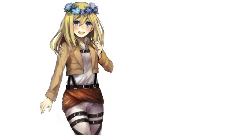 1080P, Anime, Attack On Titan, Historia Reiss