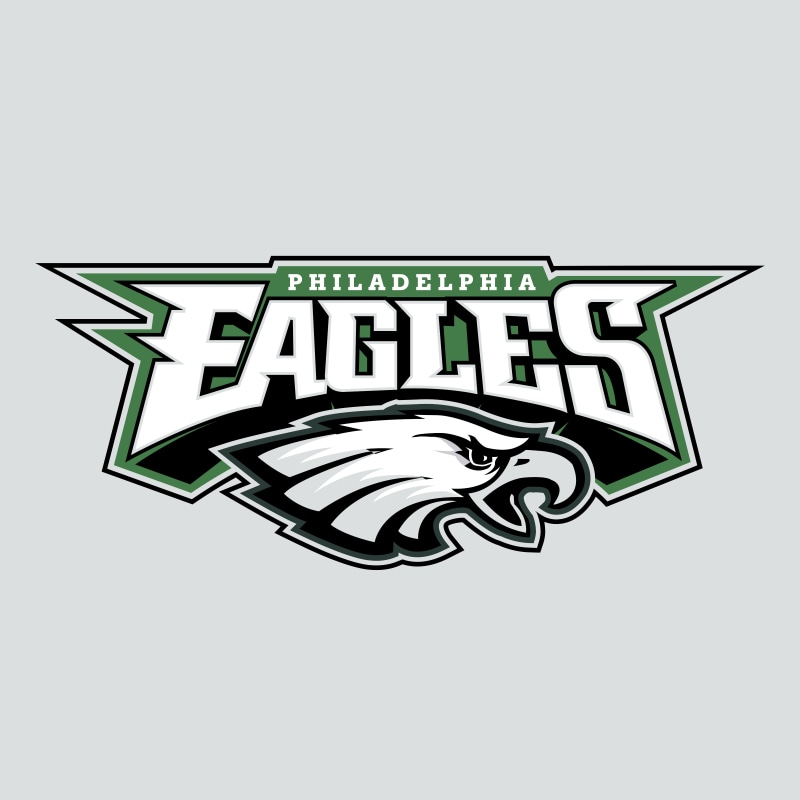 NFL, American football, city, 4K, eagle, Philadelphia Eagles, logotype
