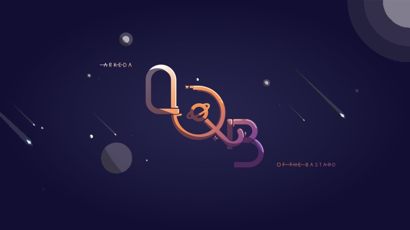 lighting equipment, sky, digital, logotype, close-up, space, b, night, musician, multi colored, technology, indoors, purple, glowing, text, 2K