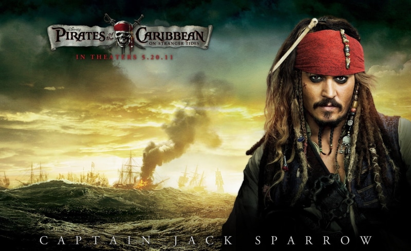 Pirates Of The Caribbean, pirates of the caribbean 2011, young adult, hat, jack, pirates of the caribbean on stranger tides, 1080P, 2011, communication