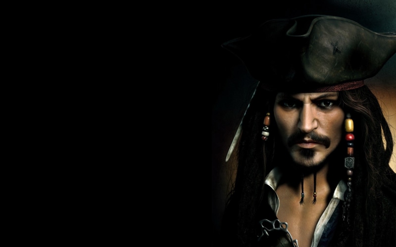 captain, 2K, depp, jack, johnny, pirates, caribbean, sparrow