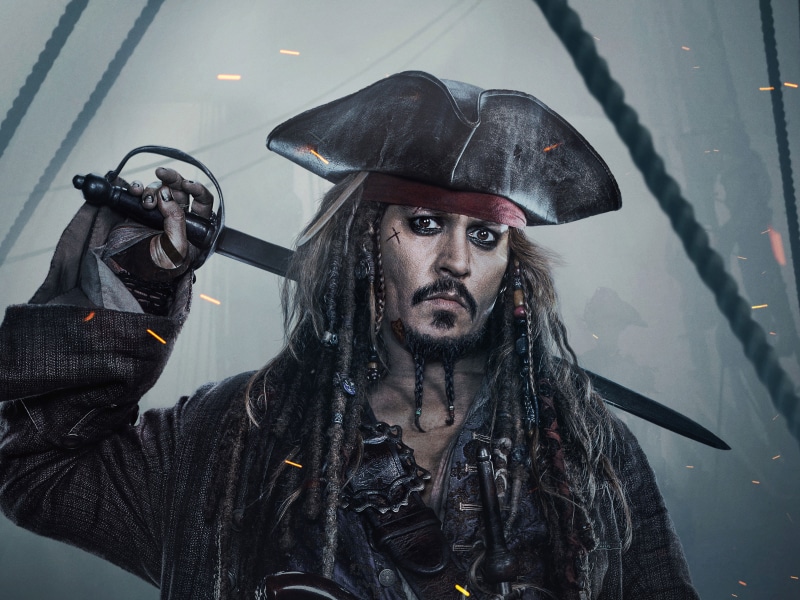 men, jack, caribbean, 4K, pirates, tell, dead, sparrow, tales
