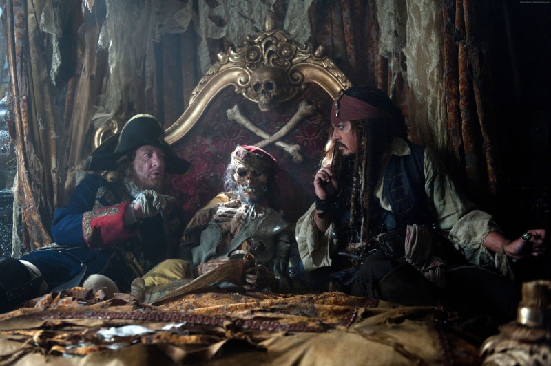 8k, 4k, 4K, Pirates of the Caribbean: Dead Men Tell No Tales, Johnny Depp