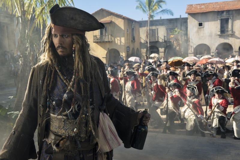 5K, Pirates Of The Caribbean: Dead Men Tell No Tales, Johnny Depp, Jack Sparrow, Movie