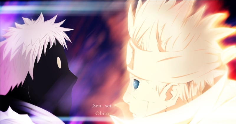 Anime, Black Zetsu, 1080P, Minato Namikaze, Obito Uchiha, Naruto