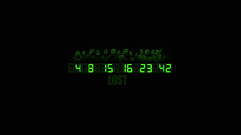 entertainment, lost, x, series, hd, art, numbers, Lost (TV Series), 1080P, tv
