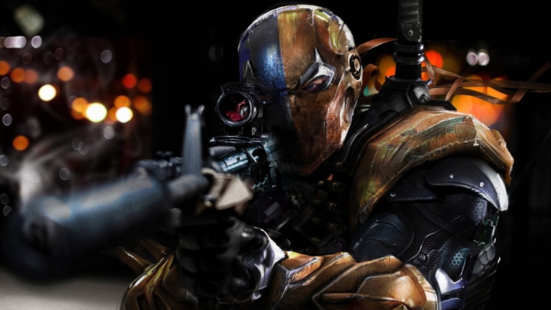 character, protective Mask - Workwear, one person, futuristic, power, brown, machinery, helmet, operator, armed Forces, gun, body Armor, indoors, killer