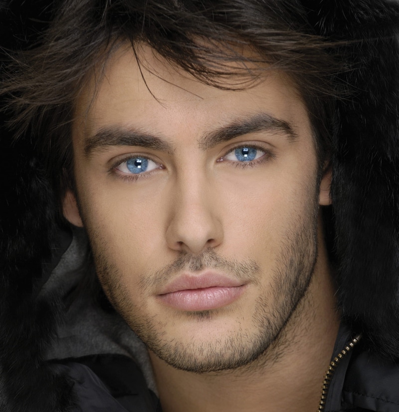 hairstyle, headshot, young adult, beard, looking at camera, indoors, one person, musician, handsome, black, kostas martakis, zip, three day beard, adults only
