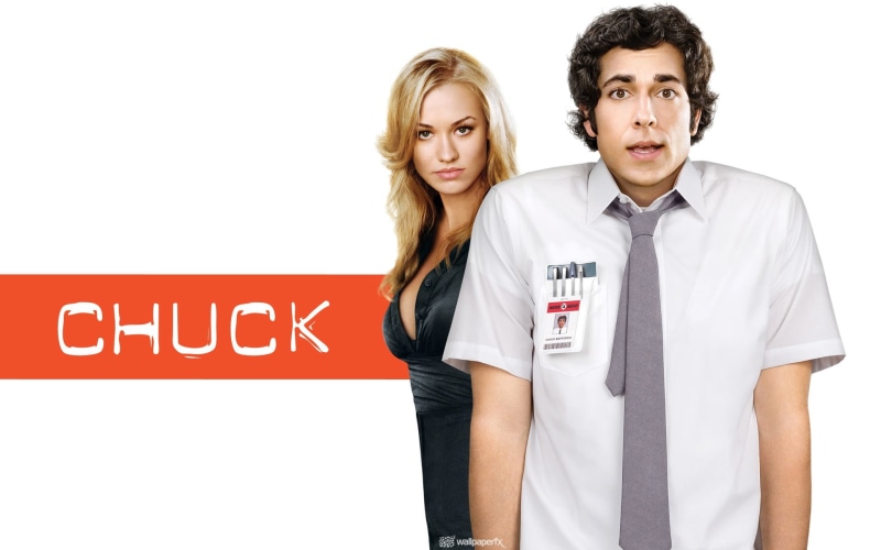 Chuck Bartowski, 1080P, Sarah Walker, chuck, Zachary Levi, Yvonne Strahovski