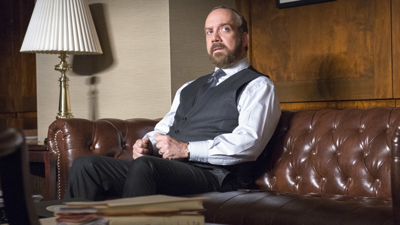 wearing, black, dress, Best TV Series, 4K, man, shirt, vest, Billions, white, Paul Giamatti
