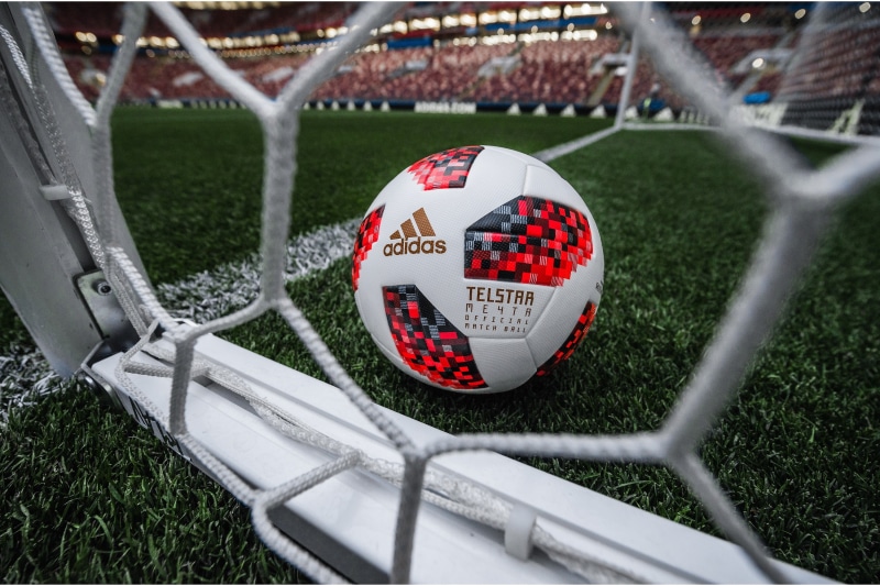 red, Adidas Telstar 18, Adidas Telstar 18 Mechta 2018 World Cup, Stadium, World Cup 2018, Gate, The Main Stadium, FIFA World Cup 2018, Luzhniki, white