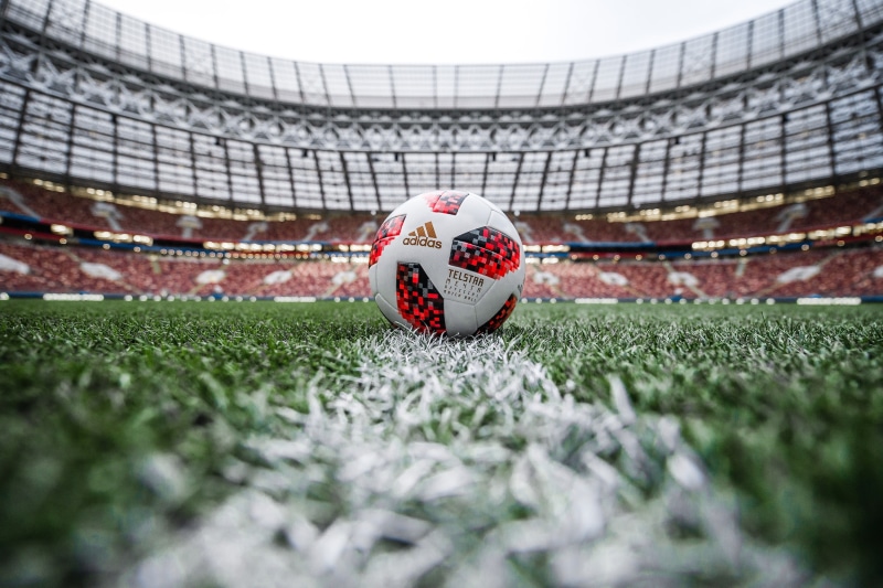 The ball, Russia, The Main Stadium, Telstar, Telstar 18 Mechta, The world Cup in Russia, soccer, Russia 2018, Adidas, Adidas Telstar 18, Stadium of the country