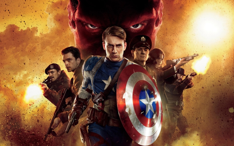 first, avenger, captain, america, 2K, 2011
