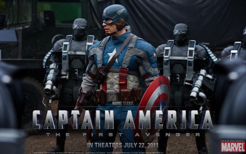 first, America, Captain, 1080P, avenger, 2011