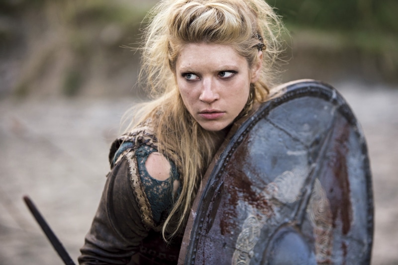 screenshot, hairstyle, blonde, movie scenes, women, Katheryn Winnick, actress, hair, adult, day, movie, young adult, looking at camera, warrior, one person