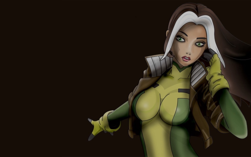 no people, X-Men, studio shot, clothing, copy space, female likeness, black background, sculpture, 720P, male likeness, human representation, low angle view