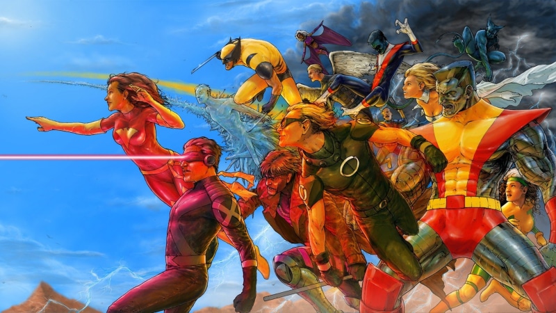 Quicksilver, Rogue, White Queen, colossus, men, Jean Grey, Nightcrawler, hero, Iceman, Storm (character), 1080P, wolverine, x, Cable, archangel, Cyclops