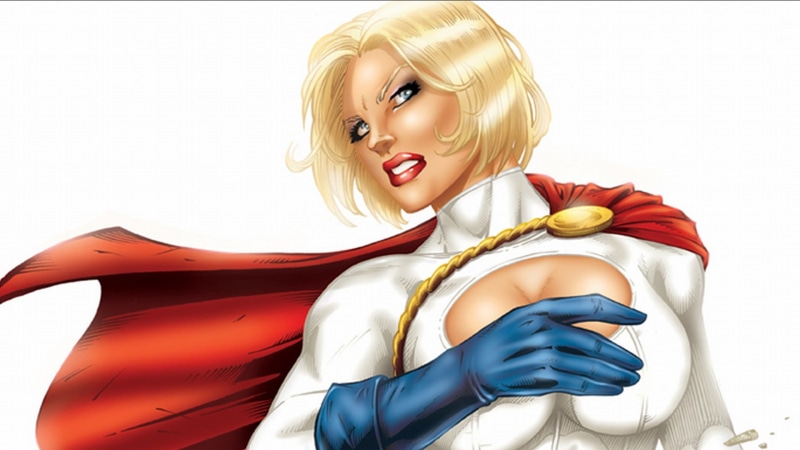 comics, power, hd, girl, 1080P