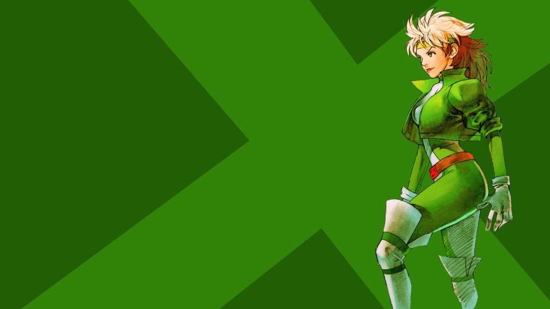 hairstyle, Rogue (X-men), adult, studio shot, illustration, Rogue, portrait, beautiful woman, women, colored background, copy space, indoors, young adult