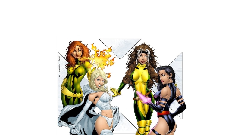 Psylocke (Marvel Comics), X-Men, 1080P, Phoenix (Marvel Comics), Emma Frost, Rogue (Marvel Comics)