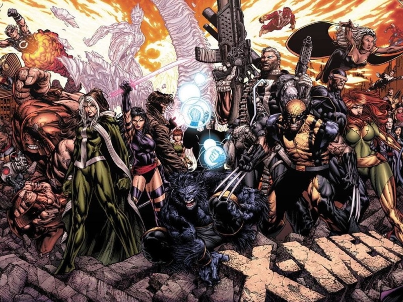 Beast (Marvel Comics), Rogue (Marvel Comics), Wolverine, Iceman (Marvel Comics), X-Men, Gambit, 480P, Psylocke (Marvel Comics)