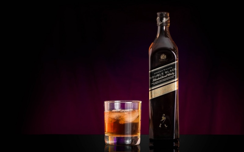 1080P, Johnnie Walker, Whiskey, Double Black
