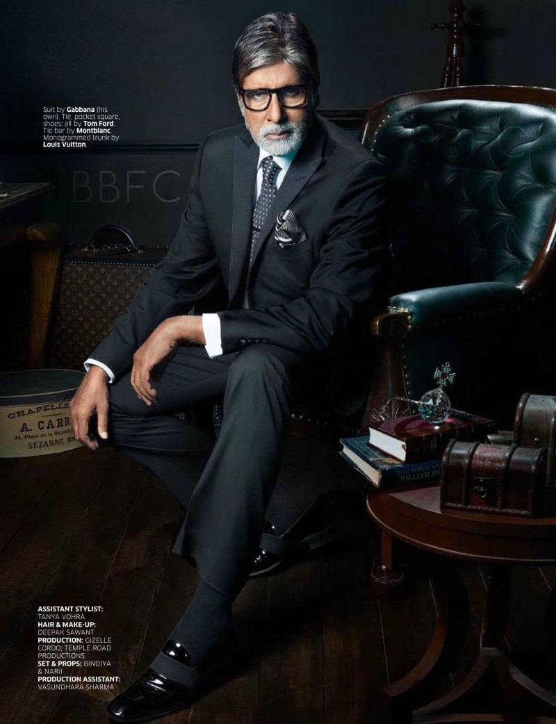 fashion, adult, armchair, full suit, full length, mature men, suit, bachchan, magazine, males, men, portrait, business person, sitting, well-dressed, indoors