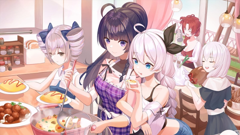 Long Hair, Honkai Impact 3rd, Murata Himeko, Purple Eyes, Kiana Kaslana, Blue Eyes, Black Hair, Yellow Eyes, Red Hair, White Hair, Raiden Mei, Bronya Zaychik