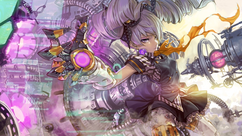 Bronya Zaychik, Machine, anime, Anime Girls, 1080P, Guns GirlZ, Houkai Gakuen
