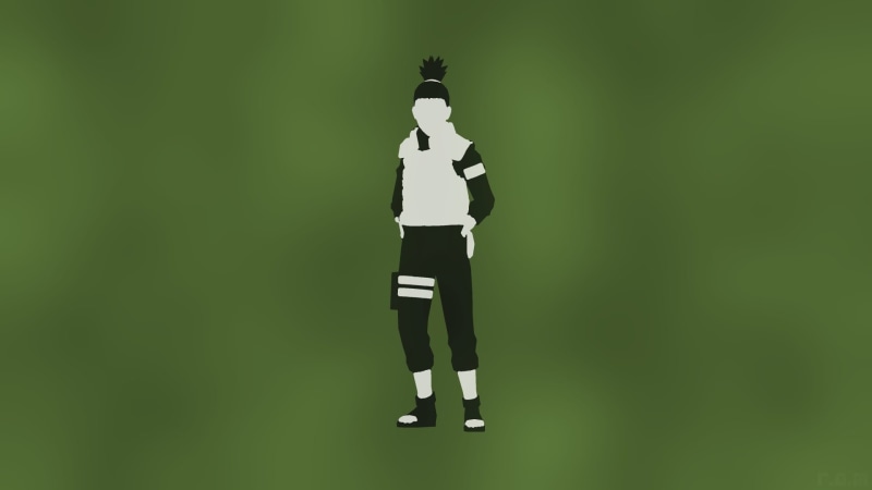 green color, business person, black background, studio shot, rear view, representation, sportsman, Naruto, activity, clothing, cut out, standing, 1080P