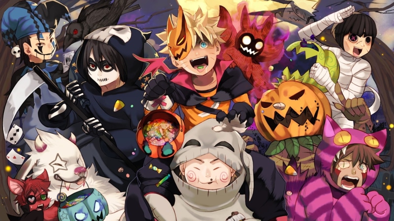 Shino Aburame, Rock Lee, Gaara (Naruto), Sasuke Uchiha, Naruto, Naruto Uzumaki, Kurama (Naruto), Kakashi Hatake, Kiba Inuzuka, Shikamaru Nara, 1080P, Anime