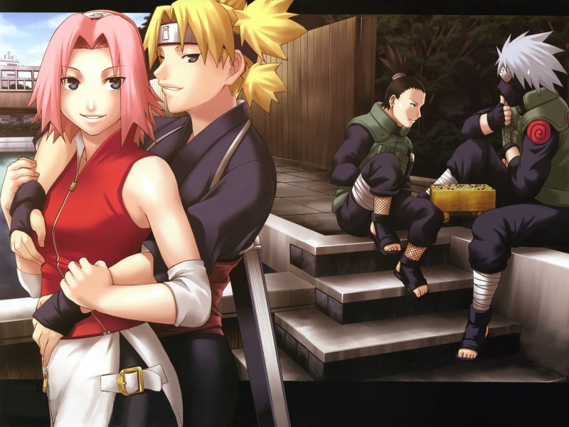 temari, naruto, toshirou, haruno, shikamaru, hatake, nara, kakashi, sakura, 720P, chiba