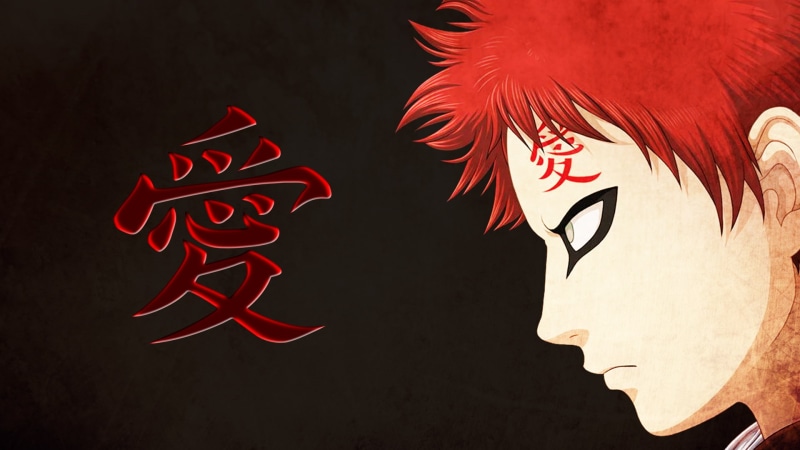 ninja, naruto, shukaku, gaara, kazekage, 1080P