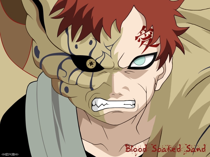 Naruto, Gaara (Naruto), Anime, 720P