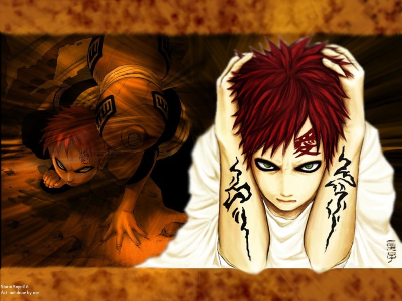 shippuden, gaara, Naruto: Shippuden, x, 480P, hd, naruto, anime, art