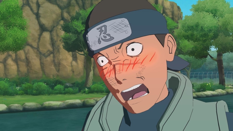 water, teenager, tree, one person, nature, human representation, 1080P, day, Video Game, headshot, close-up, representation, art and craft, Iruka Umino