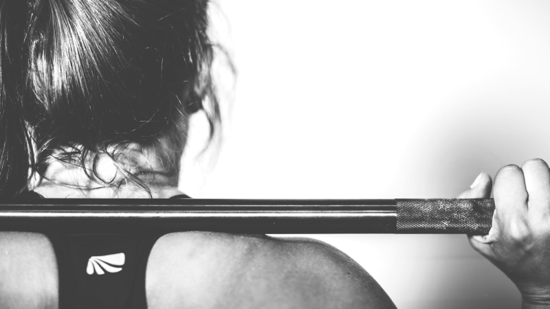 Girl, exercise, motivation, workout, sportswear, gym, dumbbells, 5K, fitness