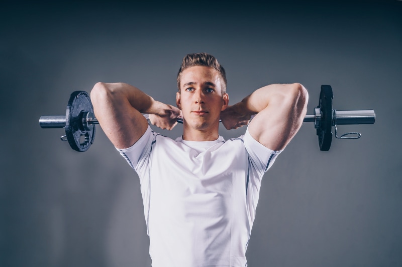 4K, muscular build, weight training, Men, wellbeing, man, Sports, weights, effort, abdominal muscle, young adult, studio shot, lifting, Gym, one person