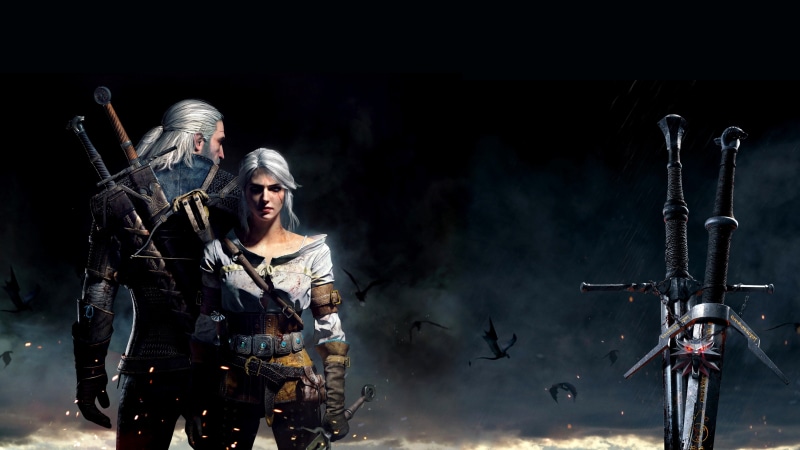 Medallion, Geralt, Ciri, 5K, Geralt From Rivia, Cirilla, Cirilla Fiona Ellen Riannon, Cirilla Fiona Elen Riannon, White Wolf, The Witcher 3 Wild Hunt