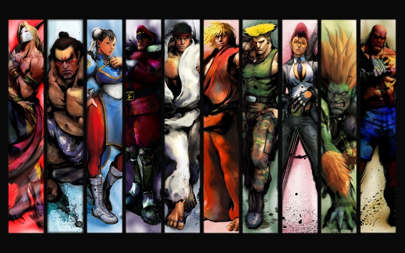 cri, chunli, honda, ryu, vega, bison, video, m, art, games, blanka, fighter, hd, masters, ken, street fighter, e, guile, sagat, 2K, Video Games, street